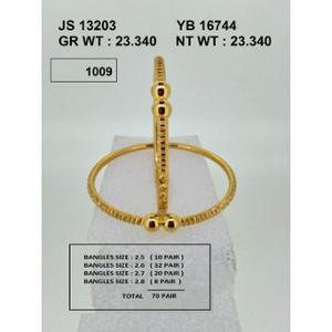 Buy 22 Karat Gold Bangles