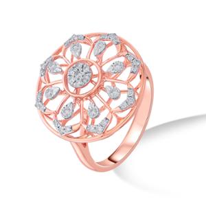 Buy 14 Karat Gold & Diamond Ring