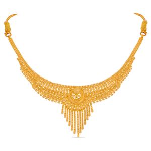 Buy 22 Karat Gold Necklace Set