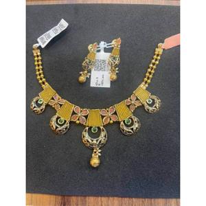 Buy 22 Karat Gold Necklace Set