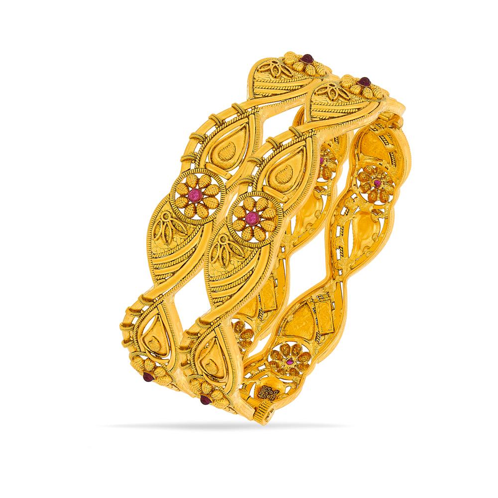 Buy 22 Karat Gold Bangles