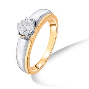 Buy 14 Karat Gold & Diamond Ring