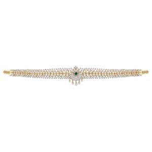 Buy 14 Karat Gold & Diamond Waist Belt