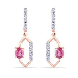 Buy 14 Karat Gold & Diamond Earrings