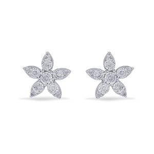 Buy 14 Karat Gold & Diamond Earrings
