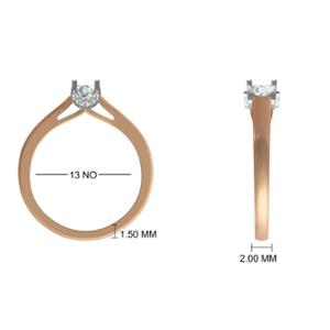 Buy 18 Karat Gold & Diamond Ring