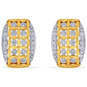 Buy 14 Karat Gold & Diamond Earrings