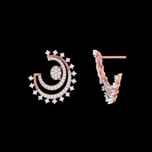 Buy 18 Karat Gold & Diamond Earrings