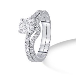 Buy 14 Karat Gold & Diamond Ring