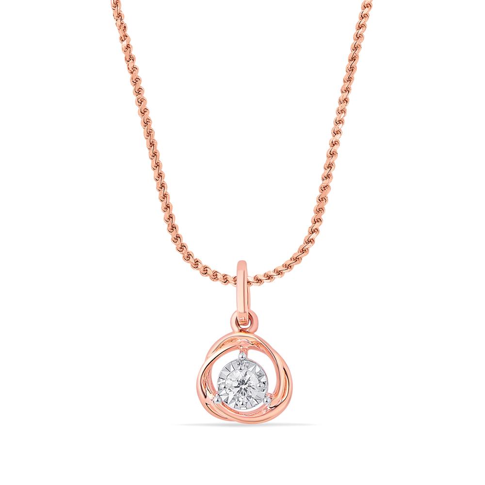 Buy 18 Karat Gold & Diamond Pendant