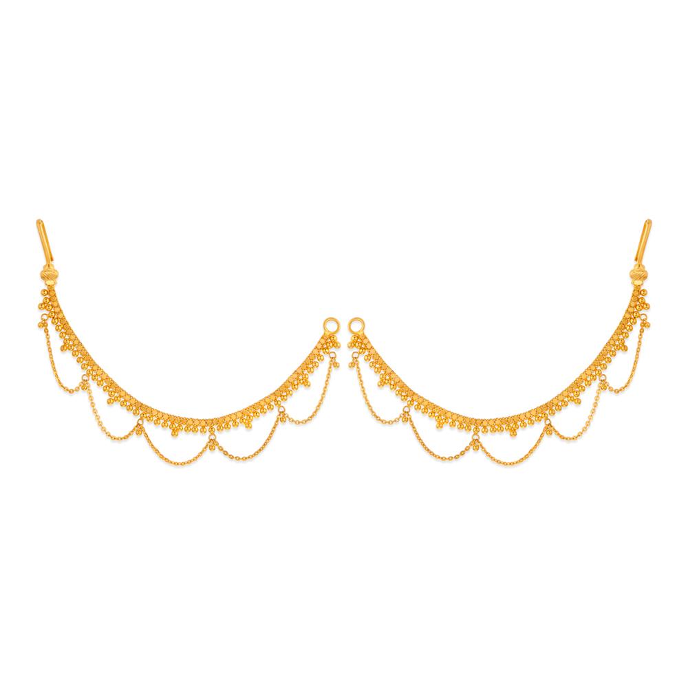 Buy 22 Karat Gold Earring Chains