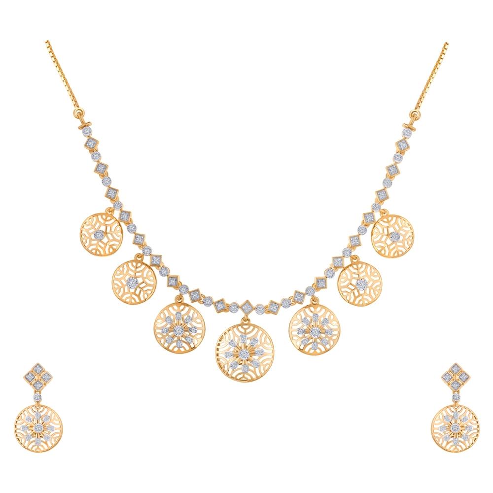 Buy 14 Kt Gold Necklace Set