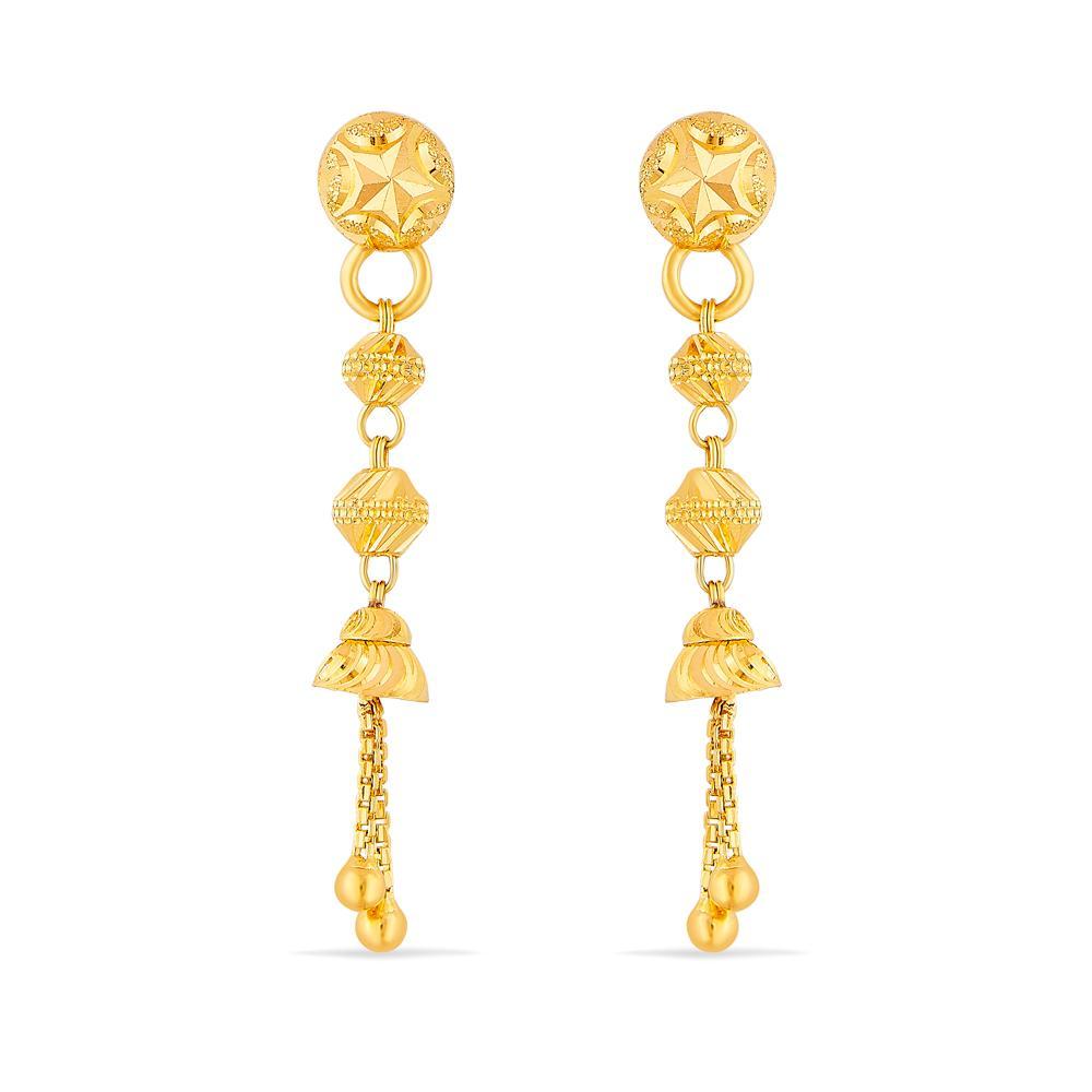 Buy Multi-Element Gold Earrings