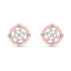 Buy 18 Karat Gold & Diamond Earrings