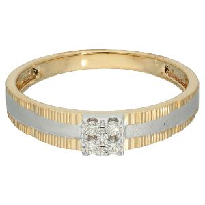 Buy 18 Karat Gold & Diamond Ring