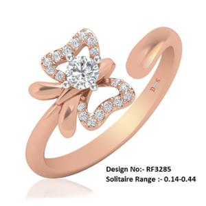 Buy 18 Karat Gold & Diamond Ring