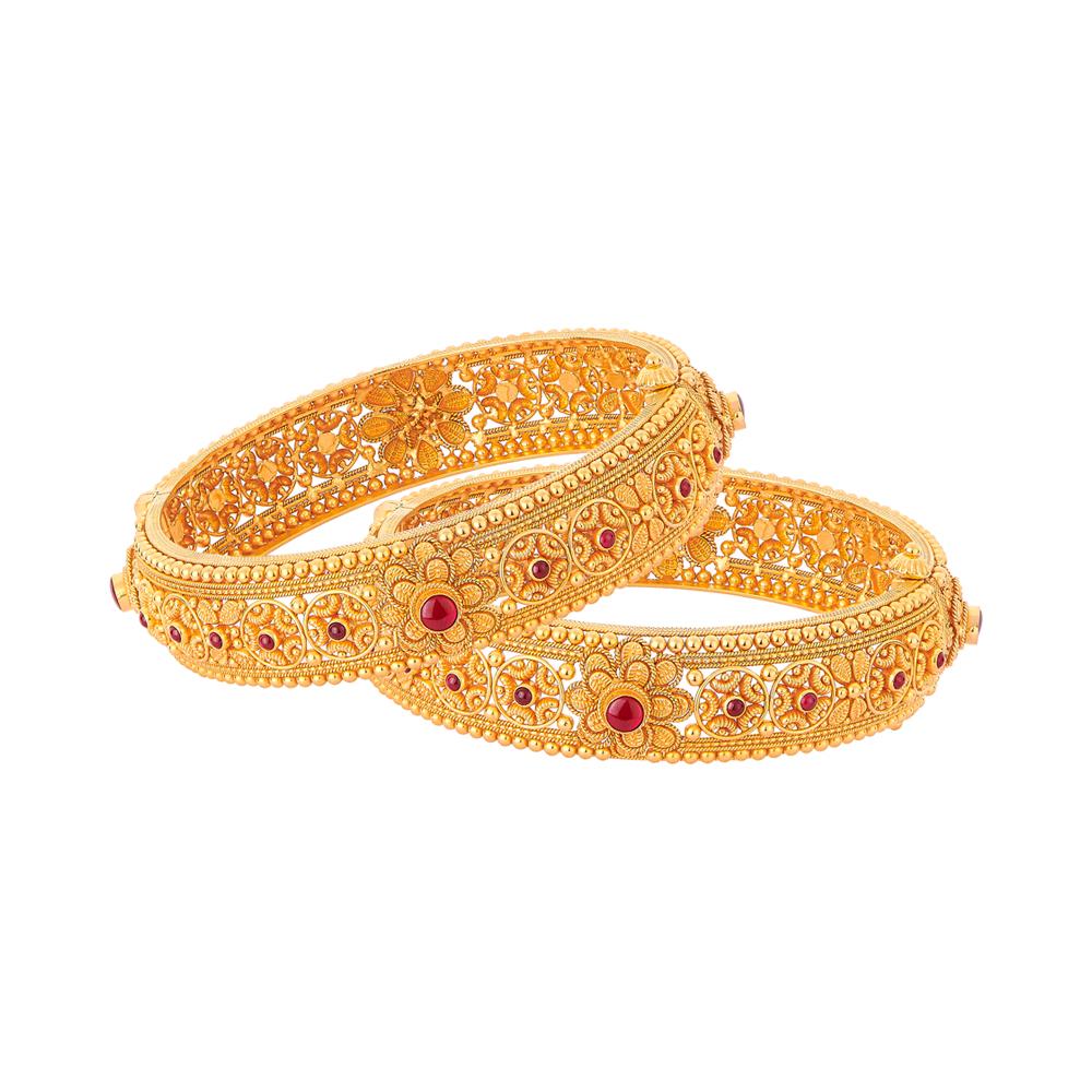 Buy 22 Karat Gold Bangles