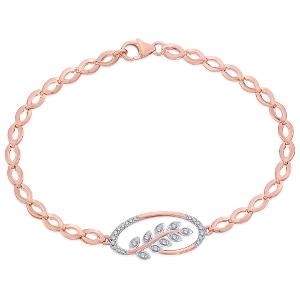 Buy 14 Karat Gold & Diamond Bracelet