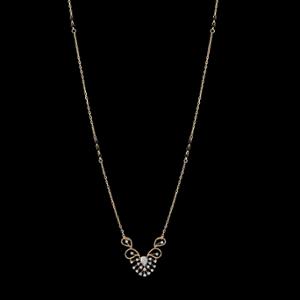 Buy 18 Karat Gold & Diamond Mangalsutra