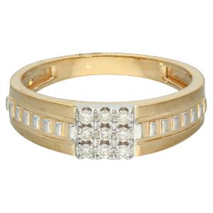 Buy 18 Karat Gold & Diamond Ring