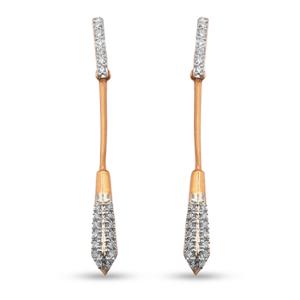 Buy 14 Karat Gold & Diamond Earrings