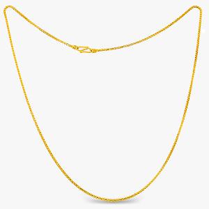 Buy Yellow Gold Finish 22 Kt Gold Chain