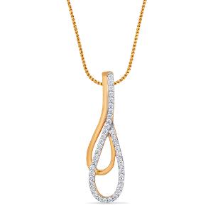 Buy 18 Karat Gold & Diamond Pendant