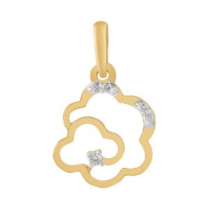 Buy 14 Karat Gold & Diamond Pendant