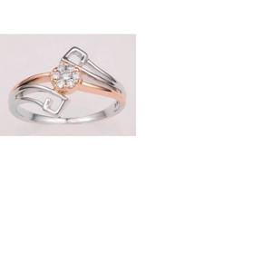 Buy 14 Karat Gold & Diamond Ring
