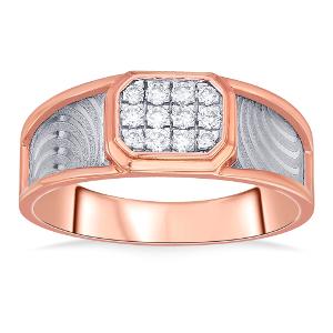 Buy 14 Karat Gold & Diamond Ring