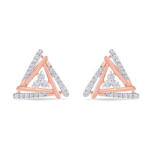 Buy 14 Karat Gold & Diamond Earrings