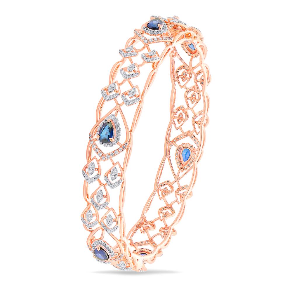 Buy 18 Karat Gold & Diamond Bangles
