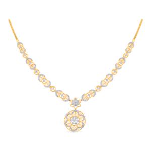 Buy 18 Karat Gold & Diamond Necklace