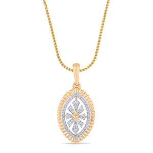 Buy 18 Karat Gold & Diamond Pendant