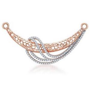 Buy 18 Karat Gold & Diamond Mangalsutra Pendant