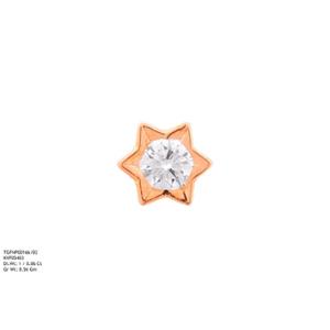 Buy 22 Karat Gold & Diamond Nose Pin