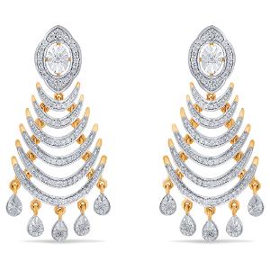 Buy 14 Karat Gold & Diamond Earrings