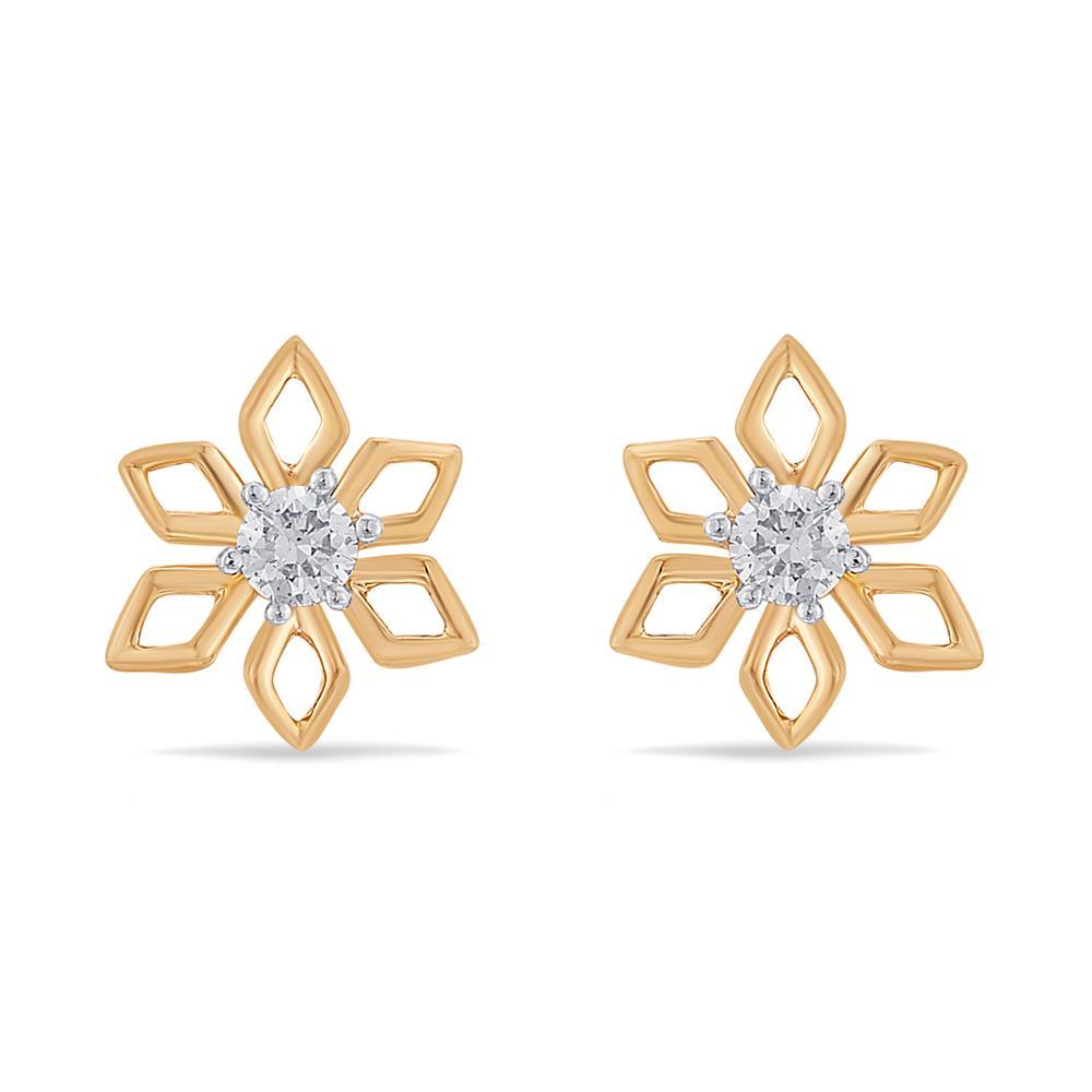 Buy Flowerbud diamond earrings