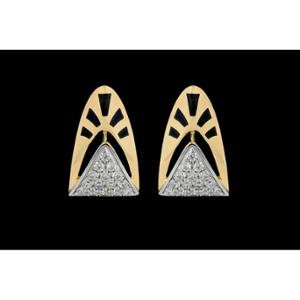 Buy 18 Karat Gold & Diamond Earrings
