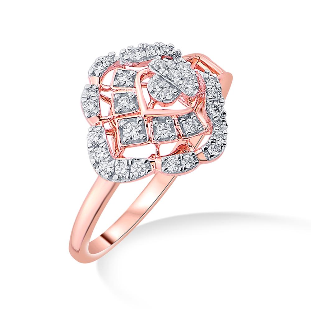 Buy 18 Karat Gold & Diamond Ring