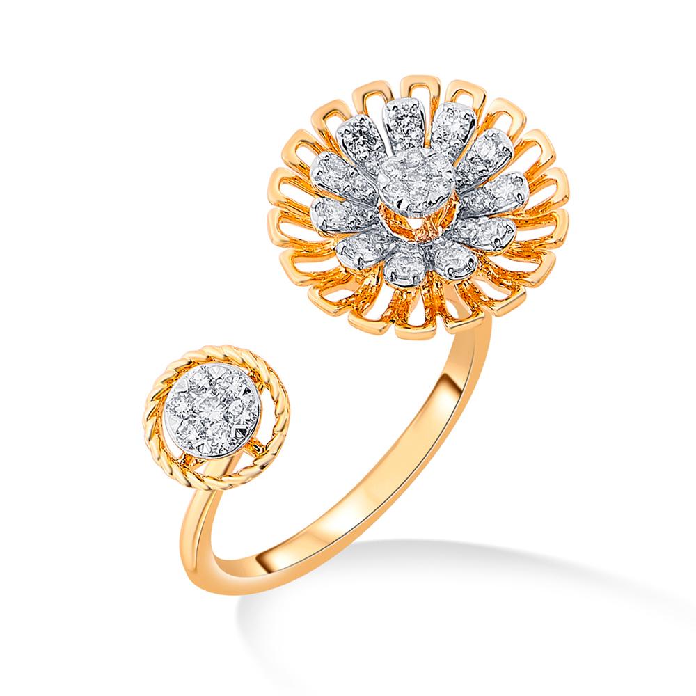 Buy 18 Karat Gold & Diamond Ring