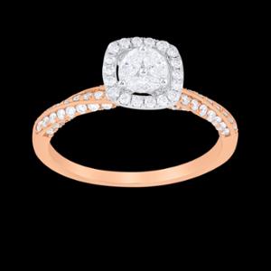 Buy 18 Karat Gold & Diamond Ring