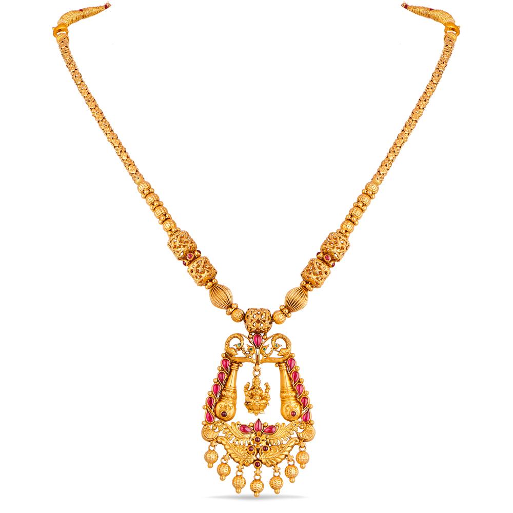 Buy 22 Karat Gold Necklace Set