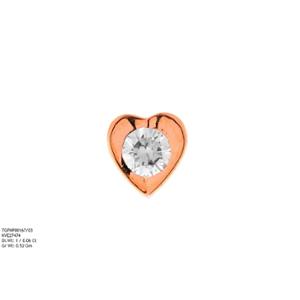 Buy 22 Karat Gold & Diamond Nose Pin