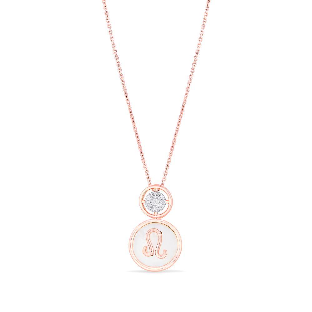 Buy Sunburst Leo Diamond Pendant