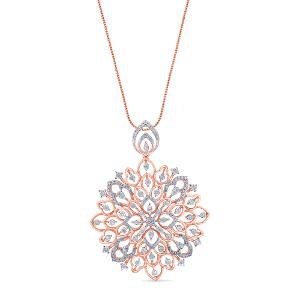 Buy 14 Karat Gold & Diamond Pendant