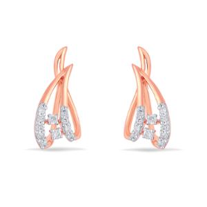 Buy 14 Karat Gold & Diamond Earrings