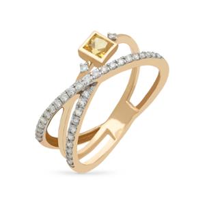 Buy 14 Karat Gold & Diamond Ring