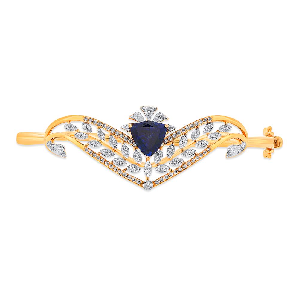 Buy 18 Karat Gold & Diamond Bracelet