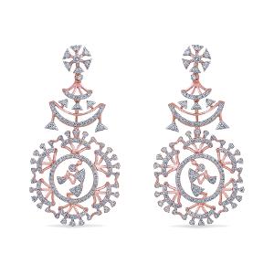 Buy 14 Karat Gold & Diamond Earrings